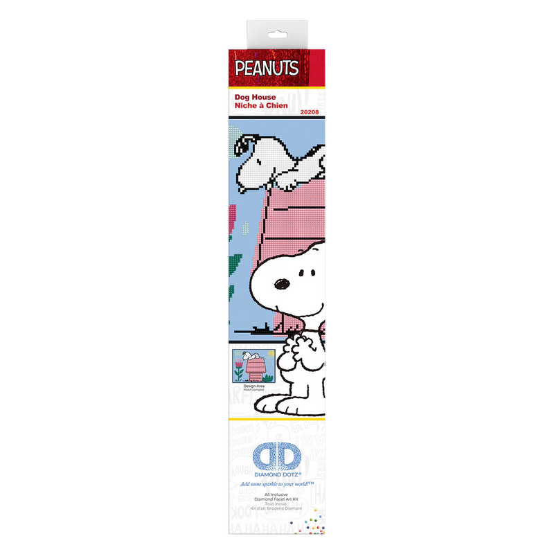 DIAMOND DOTZ - Dog House Peanuts 47.37x38.48