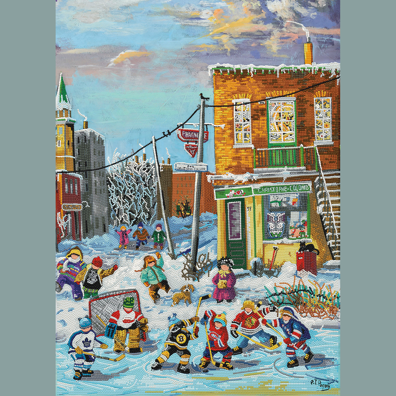 PAULINE PAQUIN - THE DREAM ALLEY (28" x 20" - 71cm x 51cm)