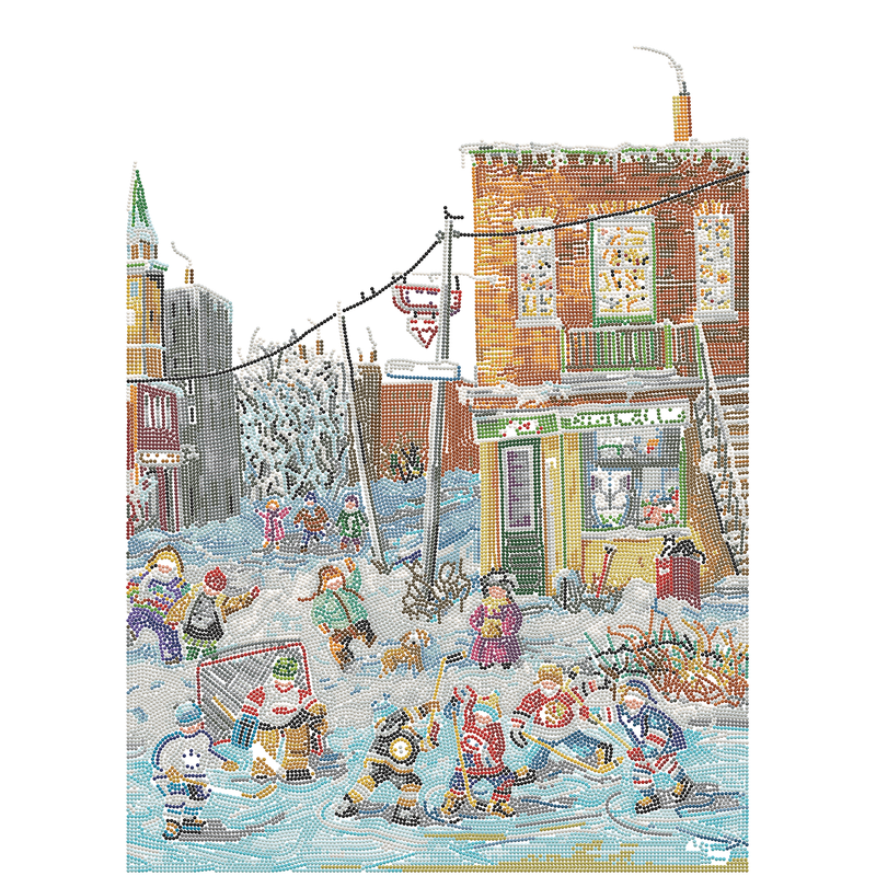 PAULINE PAQUIN - THE DREAM ALLEY (28" x 20" - 71cm x 51cm)