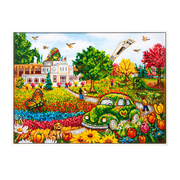 CHRISTINE GENEST - THE BOTANICAL GARDEN (28" x 20" - 71cm x 51cm)