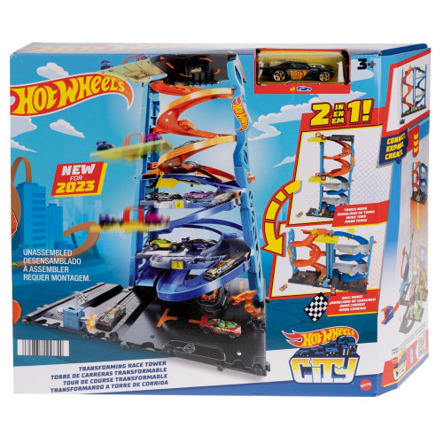 Hot Wheels - City Transforming Race Tower - Limolin 