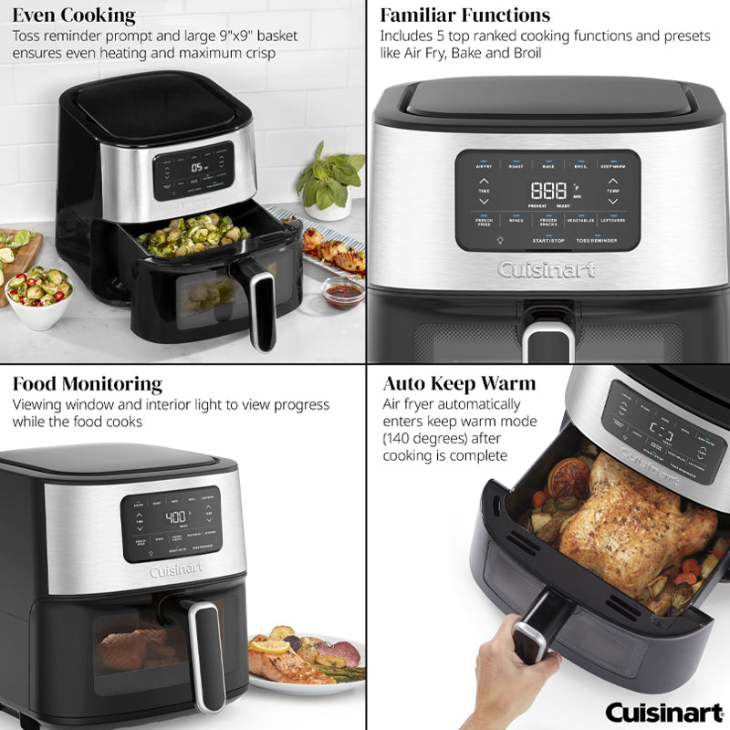 Cuisinart - Basket Air Fryer 6 Cups New