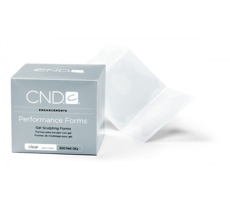 CND - Performance forms/embouts performance clear/clair 300pk - Limolin 