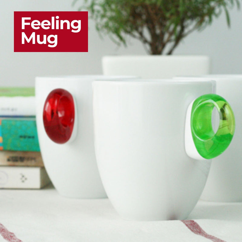 Guzzini - FEELING - Mug - Transparent Yellow