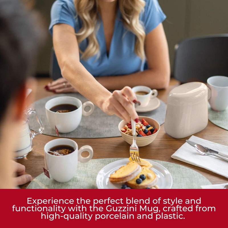 Guzzini - FEELING - Mug - Transparent Yellow