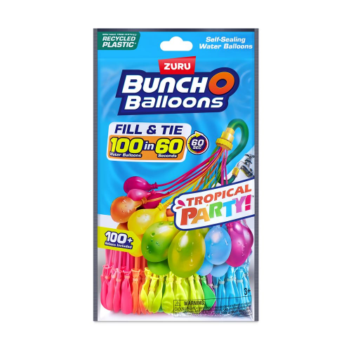Bunch O Balloons - BUNCHO BALLOON - 3pk TROPICAL PARTY PDQ