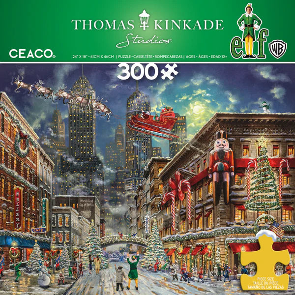 CEACO - Thomas Kinkade Holiday Movies (300-Piece Puzzle)