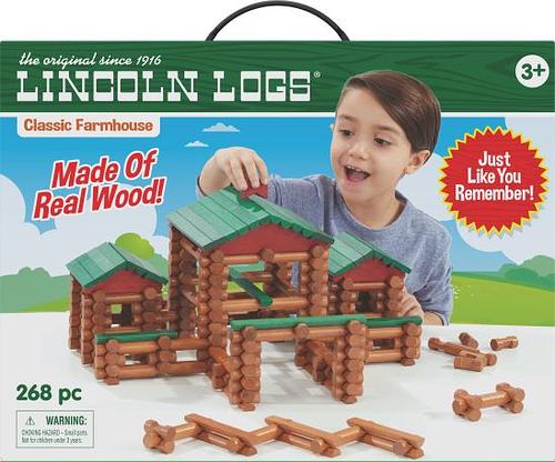 LINCOLN LOGS - 268Pc Classic Farmhouse Eng