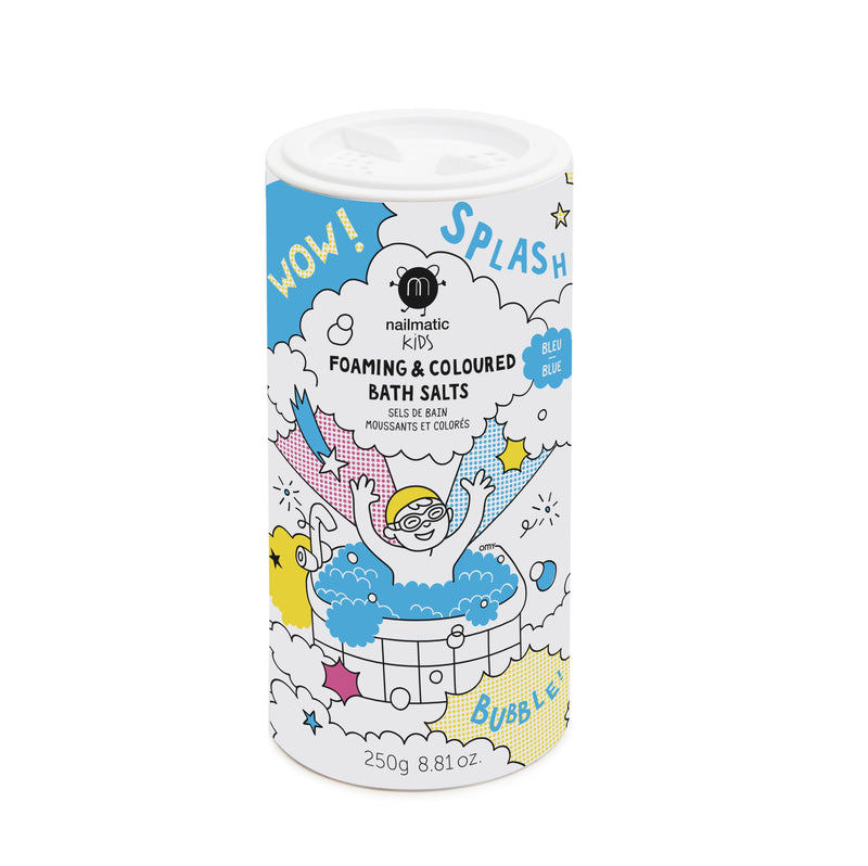 Nailmatic - Coloured Bath Salts - Blue