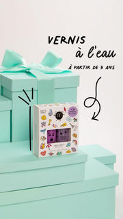 Nailmatic - SET 2 NAIL POLISHES + 24 NAILSTICKERS - Marshi Piglou