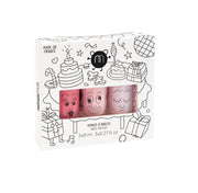 Nailmatic - Set of 3 Water Based Nail - polishes - Party: Cookie + Bella + Polly
