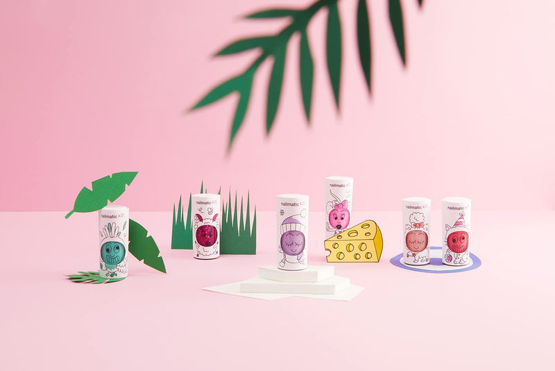 Nailmatic - Water Based Nail - polish - Dolly - Pearly Neon Pink
