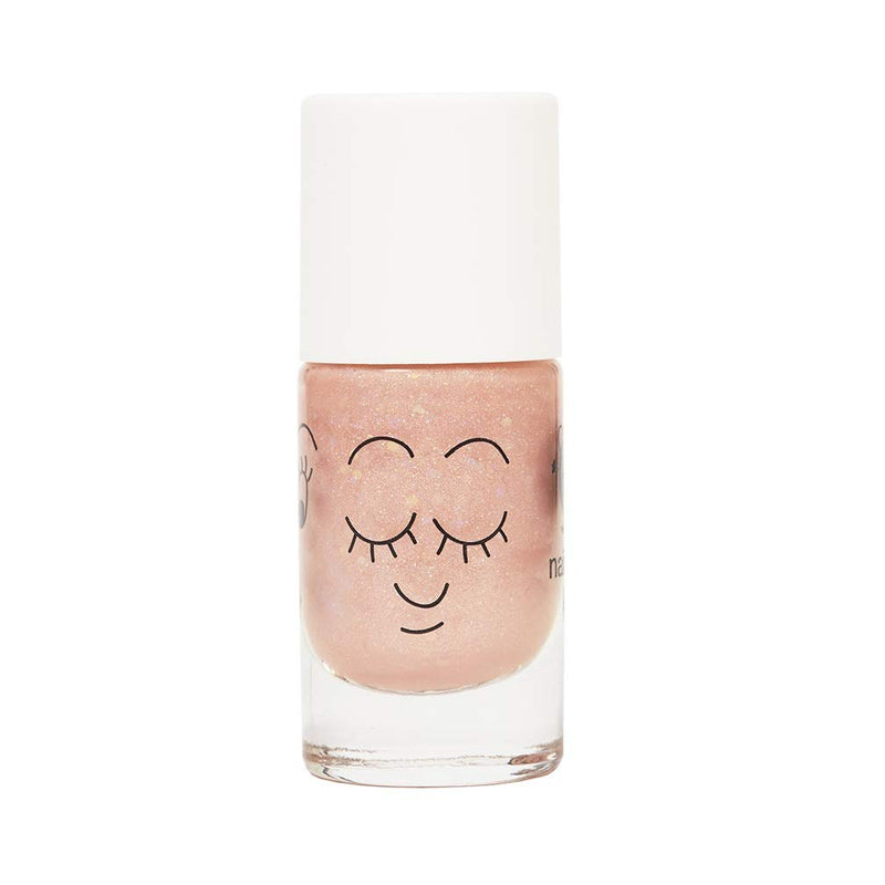 Nailmatic - Water Based Nail - polish - Peachy - Peach Glitter