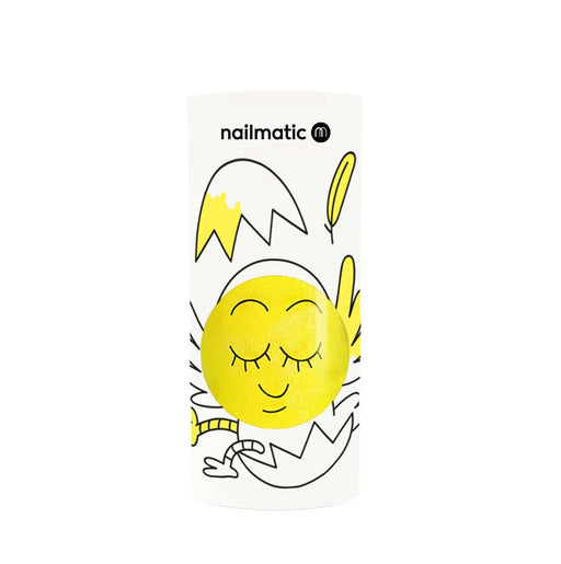Nailmatic - Water Based Nail - polish - Titi - Neon Yellow Glitter