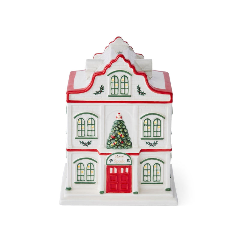 Spode - Christmas Tree - Figural LED Village Hotel