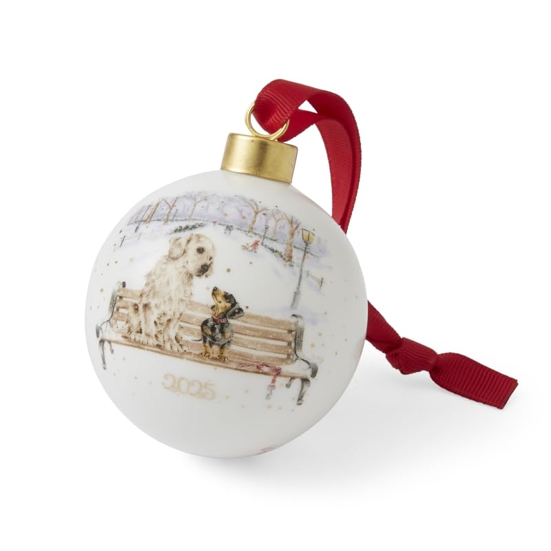 Royal Worcester - ANNUAL BAUBLE - WINTER WALKS