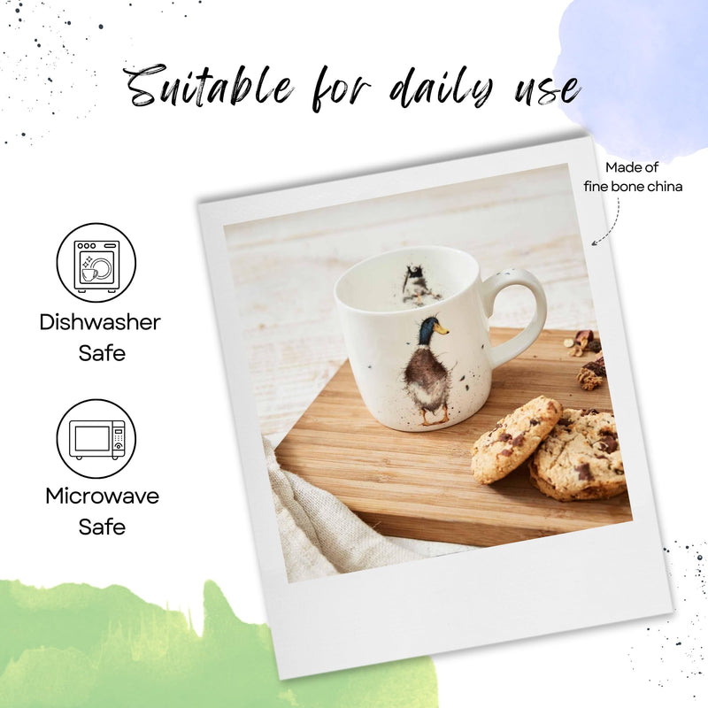 Royal Worcester - Wrendale Mug 14 oz - Guard Duck