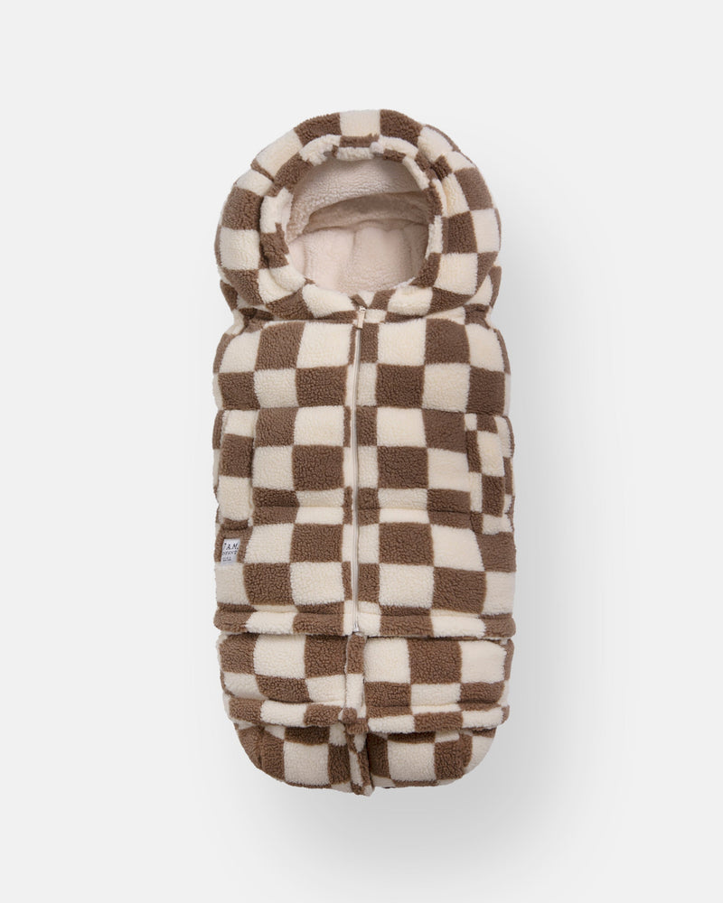 7AM - Blanket 212 evolution - Checker Berber | Checkers Tan - 6M-4T