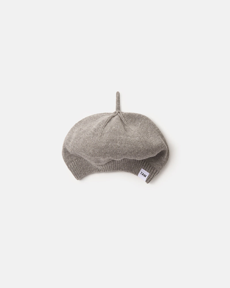7AM - Beret Chunky | Grey - 1-3T