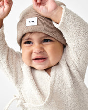 7AM - Beanie Heather | Ash Oak - 0-6M