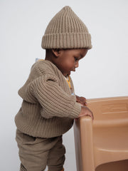 7AM - Beanie Chunky | Olive - 0-6M