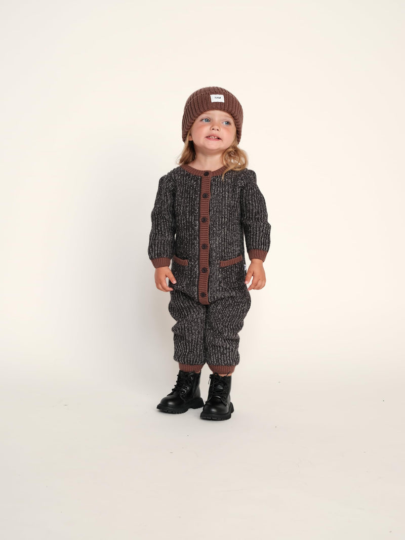 7AM - Beanie Chunky | Brown - 6-18M