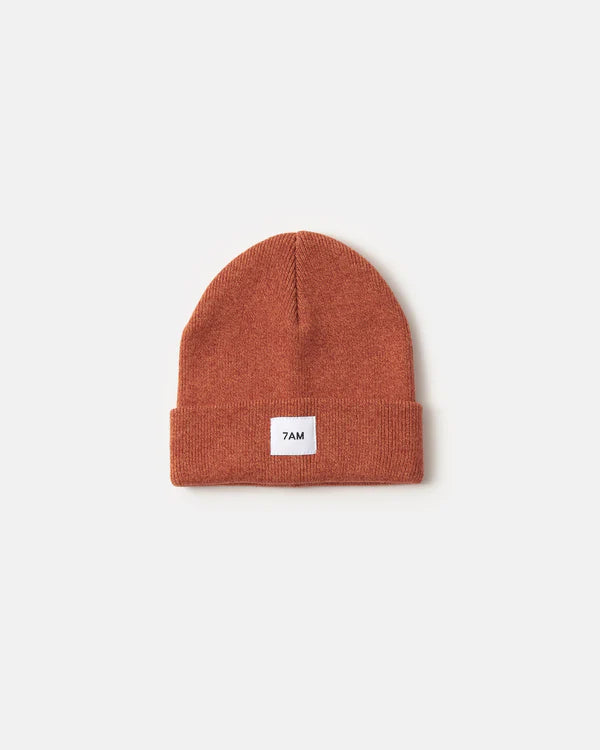7AM - Beanie Heather | Aqua - 0-6M