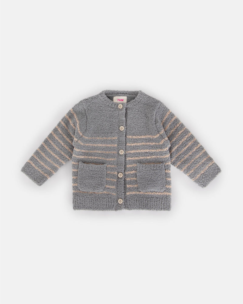 7AM - Camisole + Cardigan - Fuzzy