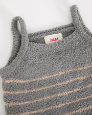 7AM - Camisole + Cardigan - Fuzzy