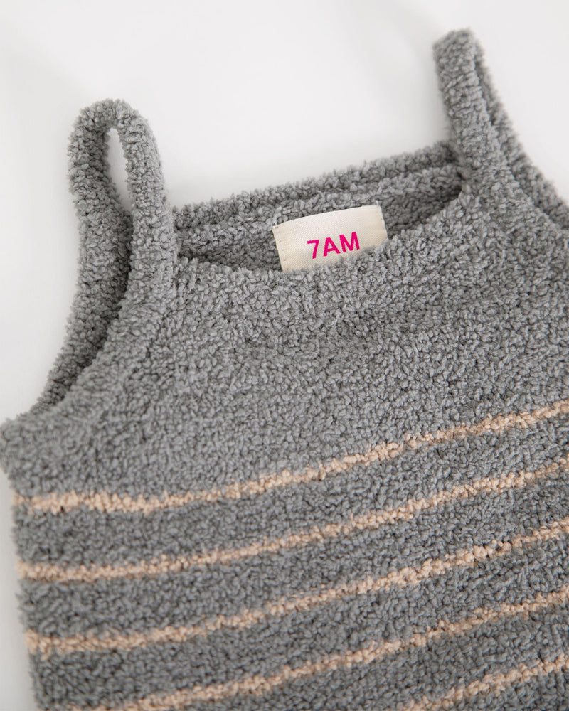 7AM - Camisole + Cardigan - Fuzzy