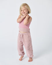 7AM - Boxy Lounge Pants - Fuzzy | Ash Rose - 4-5Y