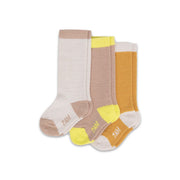7AM - Long Socks Solid - Fuzzy - 3 pack