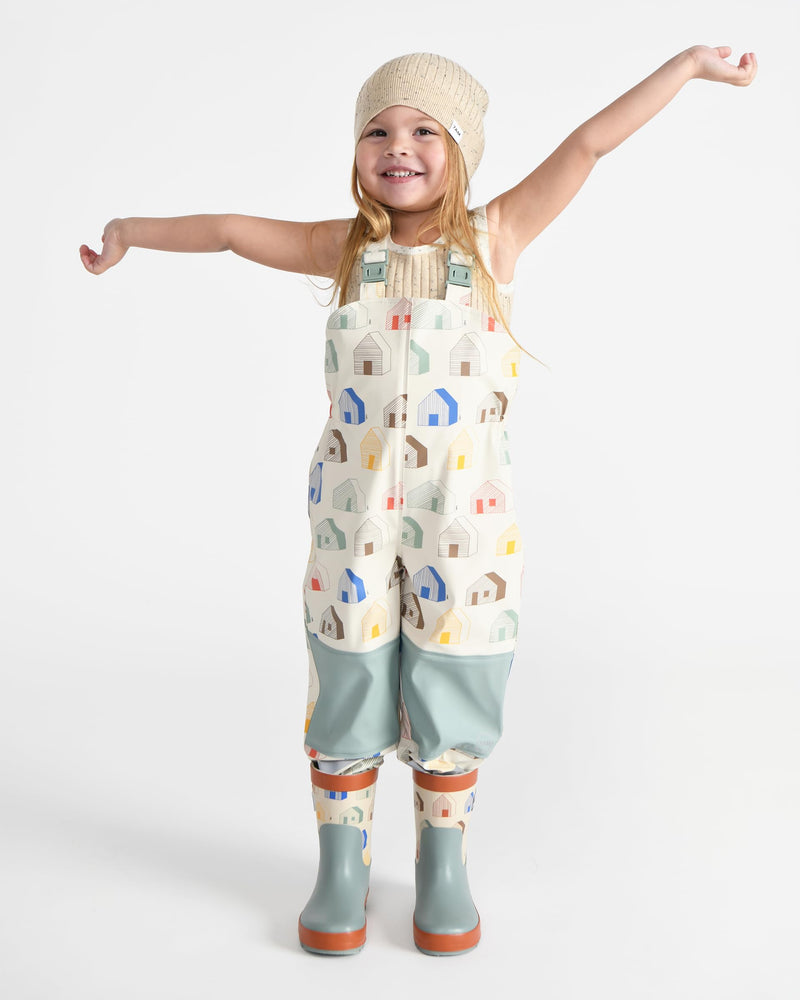 7AM - Rainwear Suspender Pants