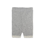 7AM - Biker Shorts - Hug Me | Heather Grey - 0-3M