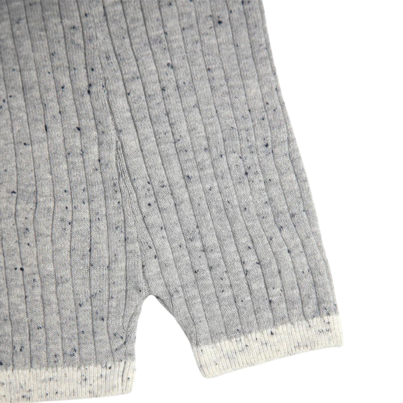 7AM - Biker Shorts - Hug Me | Heather Grey - 0-3M