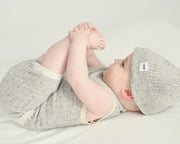 7AM - Biker Shorts - Hug Me | Heather Grey - 0-3M