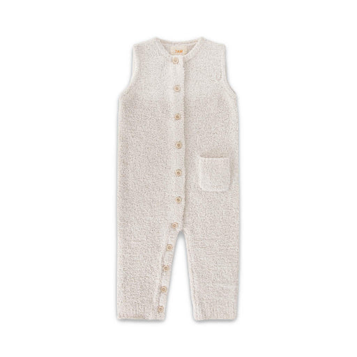 7AM - Sleeveless Jumpsuit - Fuzzy