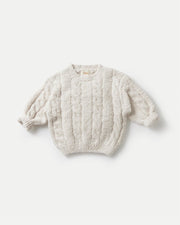 7AM - Boxy Sweater Cable - Fuzzy