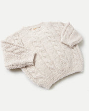 7AM - Boxy Sweater Cable - Fuzzy