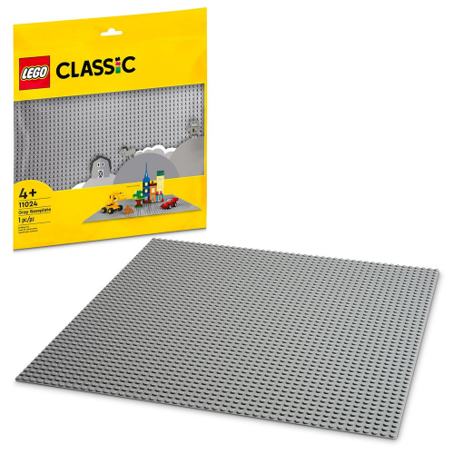 LEGO Classic Gray Baseplate 11024, 48 × 48 studs