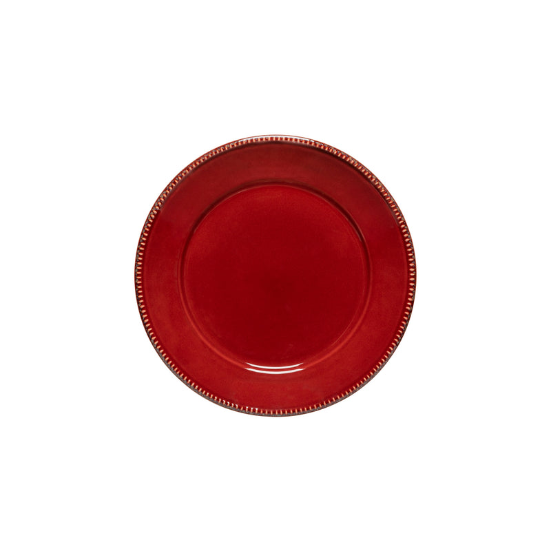 Costa Nova - Luzia Crimson Round Salad / Dessert Plate