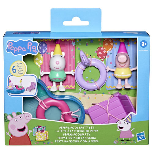 Hasbro - PEPPA PIG - PEPPAS POOL PARTY SET