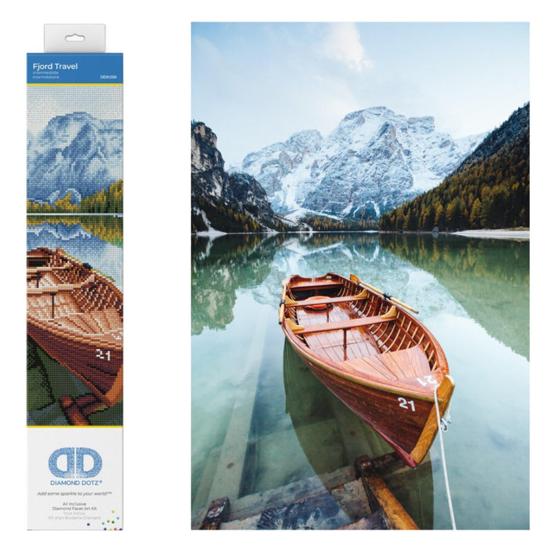 DIAMOND DOTZ - Fjord Travel 59x49