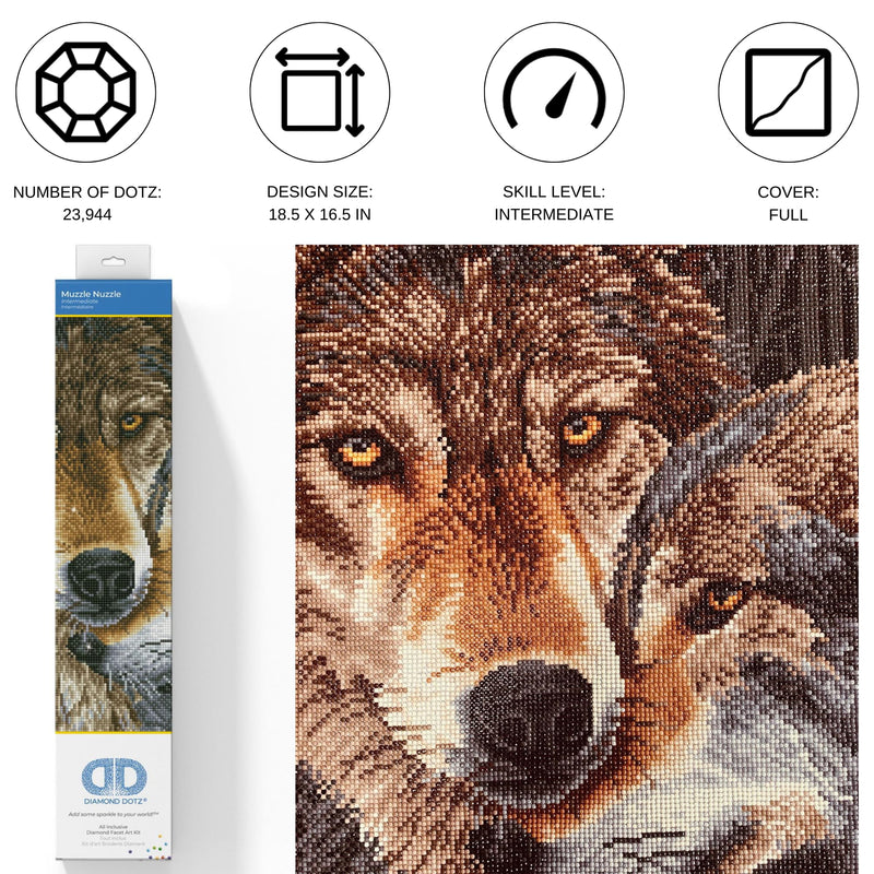 DIAMOND DOTZ - Muzzle Nuzzle 50x55