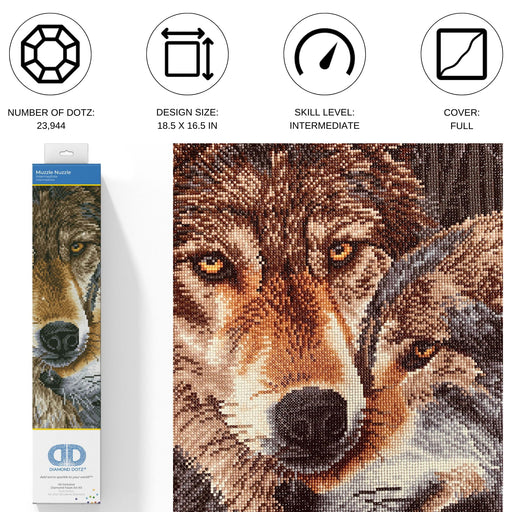 DIAMOND DOTZ - Muzzle Nuzzle 50x55