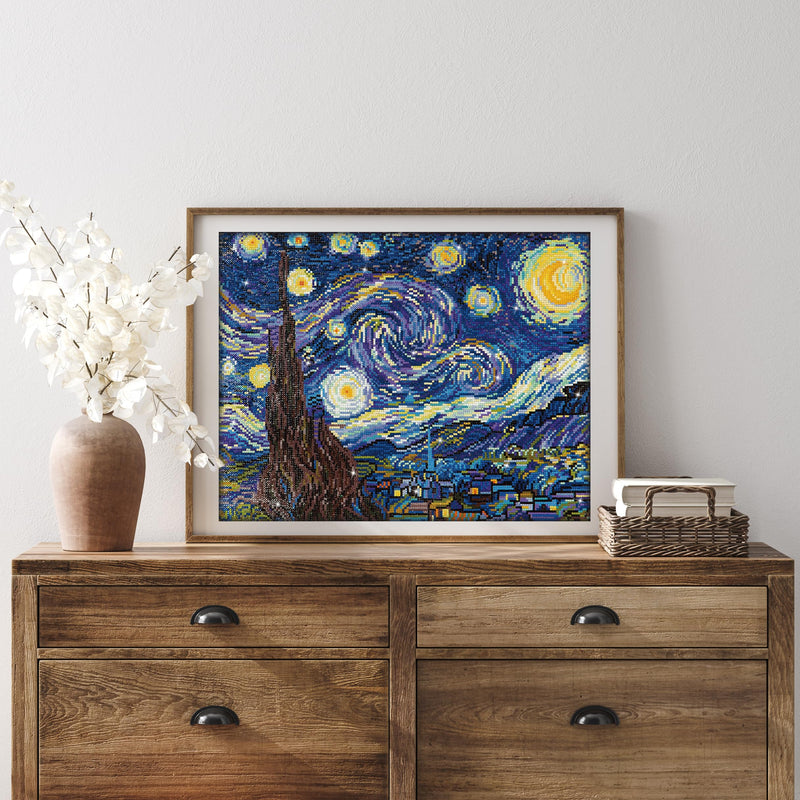 DIAMOND DOTZ - Starry Night (Van Gogh) 58.8x48.6