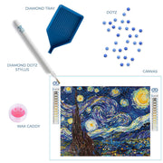 DIAMOND DOTZ - Starry Night (Van Gogh) 58.8x48.6