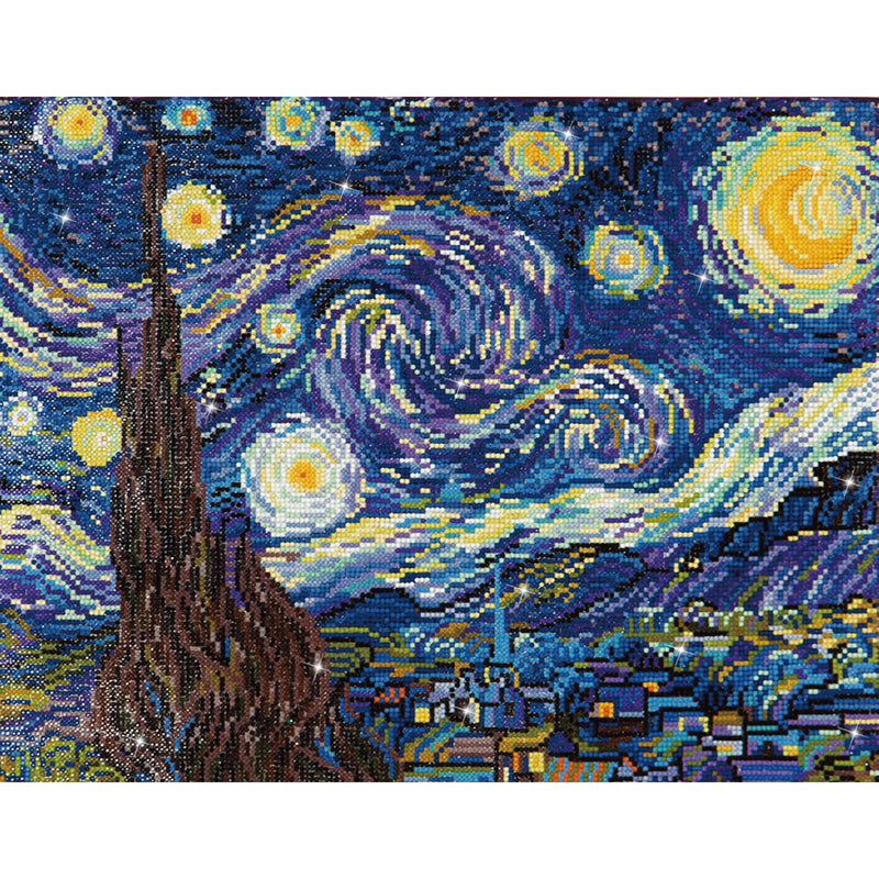 DIAMOND DOTZ - Starry Night (Van Gogh) 58.8x48.6