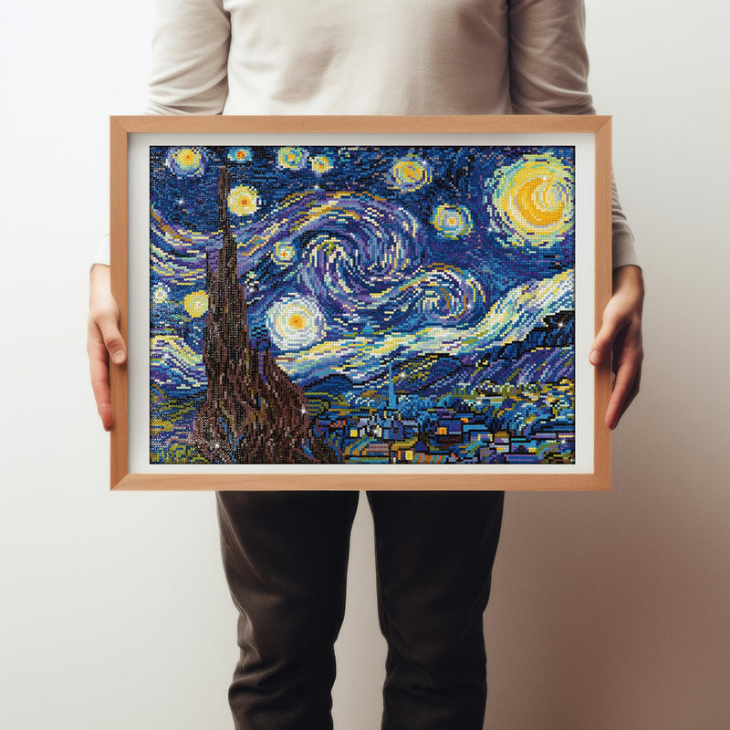 DIAMOND DOTZ - Starry Night (Van Gogh) 58.8x48.6