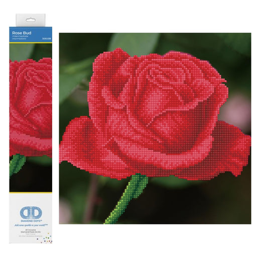 DIAMOND DOTZ - Rose Bud 38.5x38.5